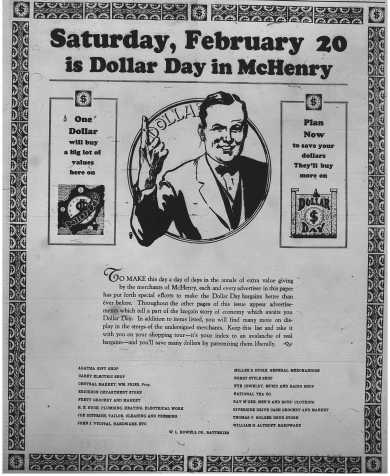 Dollar Day - Feb 18, 1926