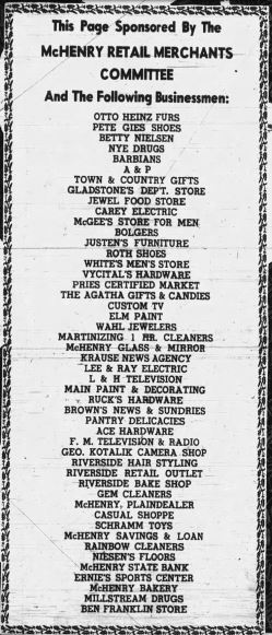 McHenry Retail Merchants Committee